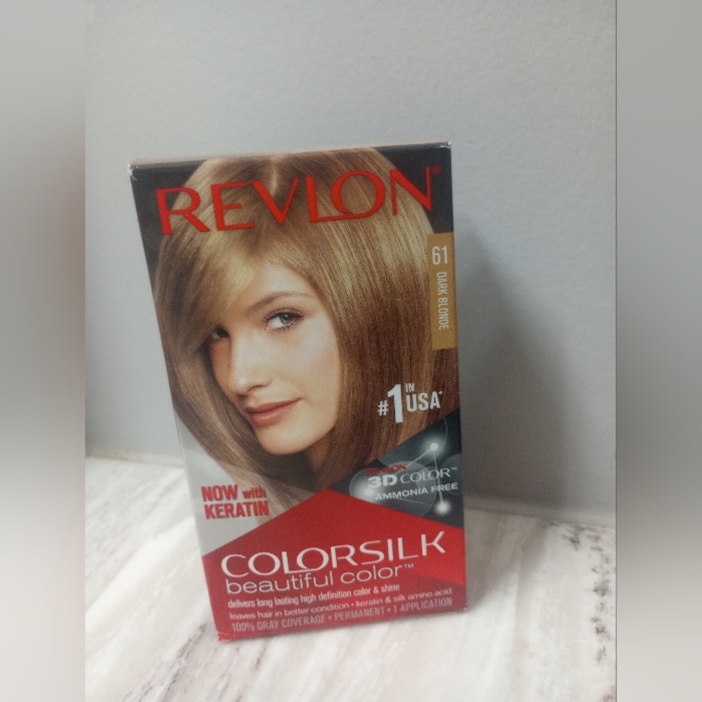Revlon dark blonde hair dye